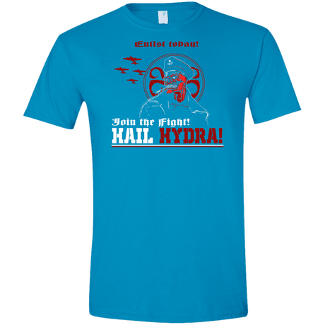 T-Shirts Sapphire / S Join The Fight Men's Semi-Fitted Softstyle