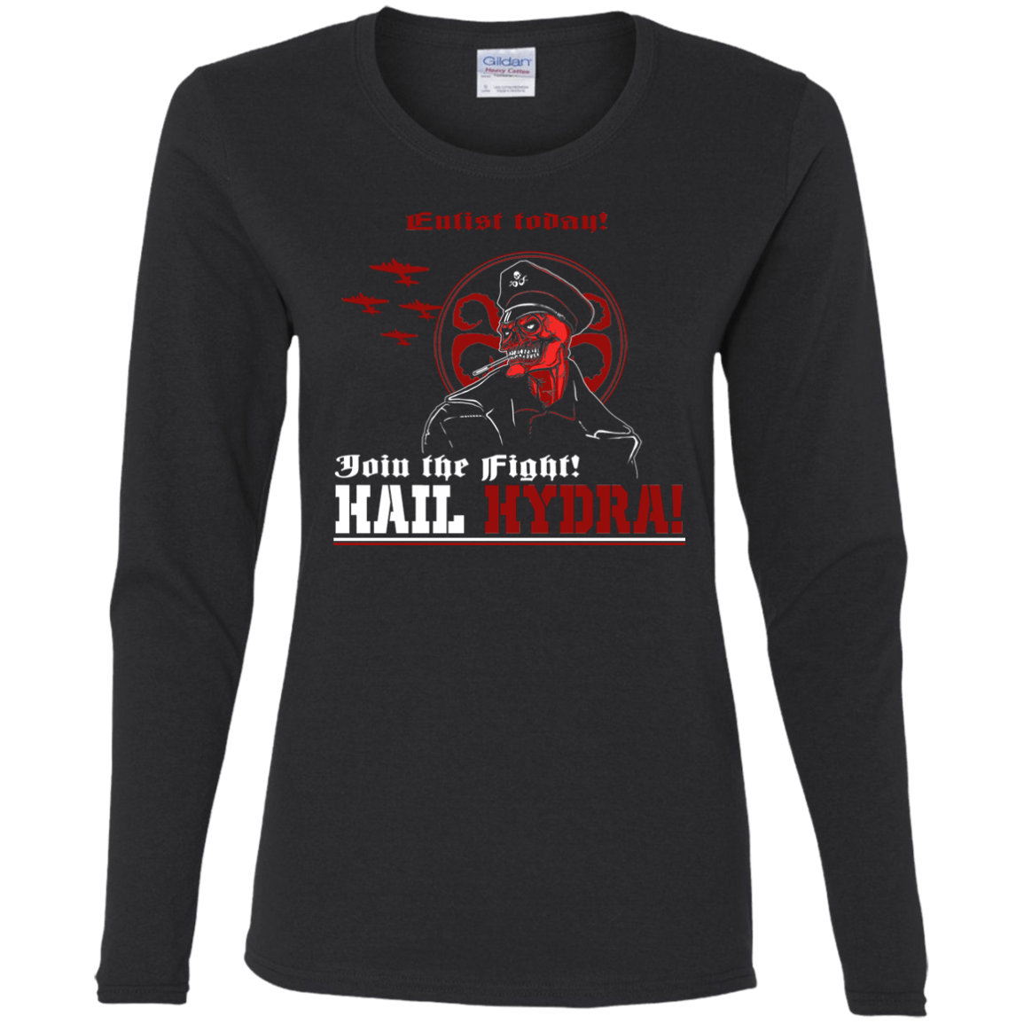 T-Shirts Black / S Join The Fight Women's Long Sleeve T-Shirt