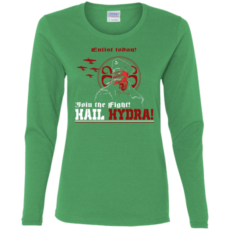 T-Shirts Irish Green / S Join The Fight Women's Long Sleeve T-Shirt