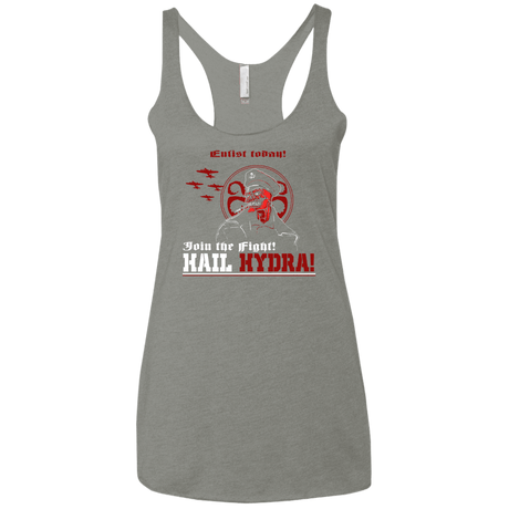 T-Shirts Venetian Grey / X-Small Join The Fight Women's Triblend Racerback Tank