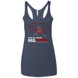 T-Shirts Vintage Navy / X-Small Join The Fight Women's Triblend Racerback Tank