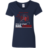 T-Shirts Navy / S Join The Fight Women's V-Neck T-Shirt