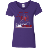 T-Shirts Purple / S Join The Fight Women's V-Neck T-Shirt