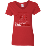 T-Shirts Red / S Join The Fight Women's V-Neck T-Shirt