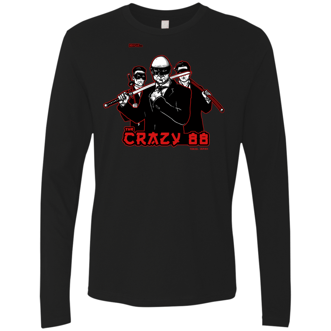 T-Shirts Black / S Join The Gang Men's Premium Long Sleeve