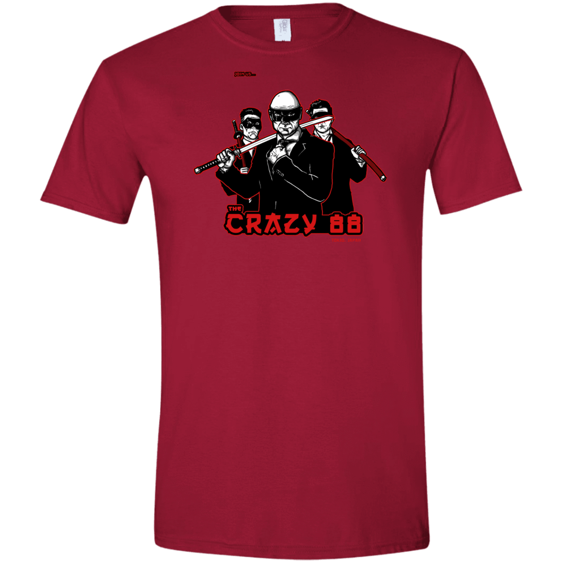 T-Shirts Cardinal Red / S Join The Gang Men's Semi-Fitted Softstyle