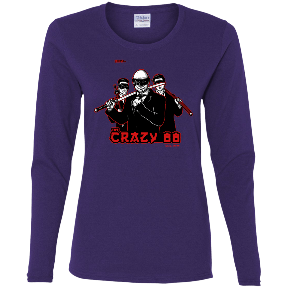 T-Shirts Purple / S Join The Gang Women's Long Sleeve T-Shirt
