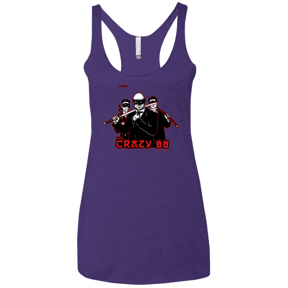 T-Shirts Purple Rush / X-Small Join The Gang Women's Triblend Racerback Tank
