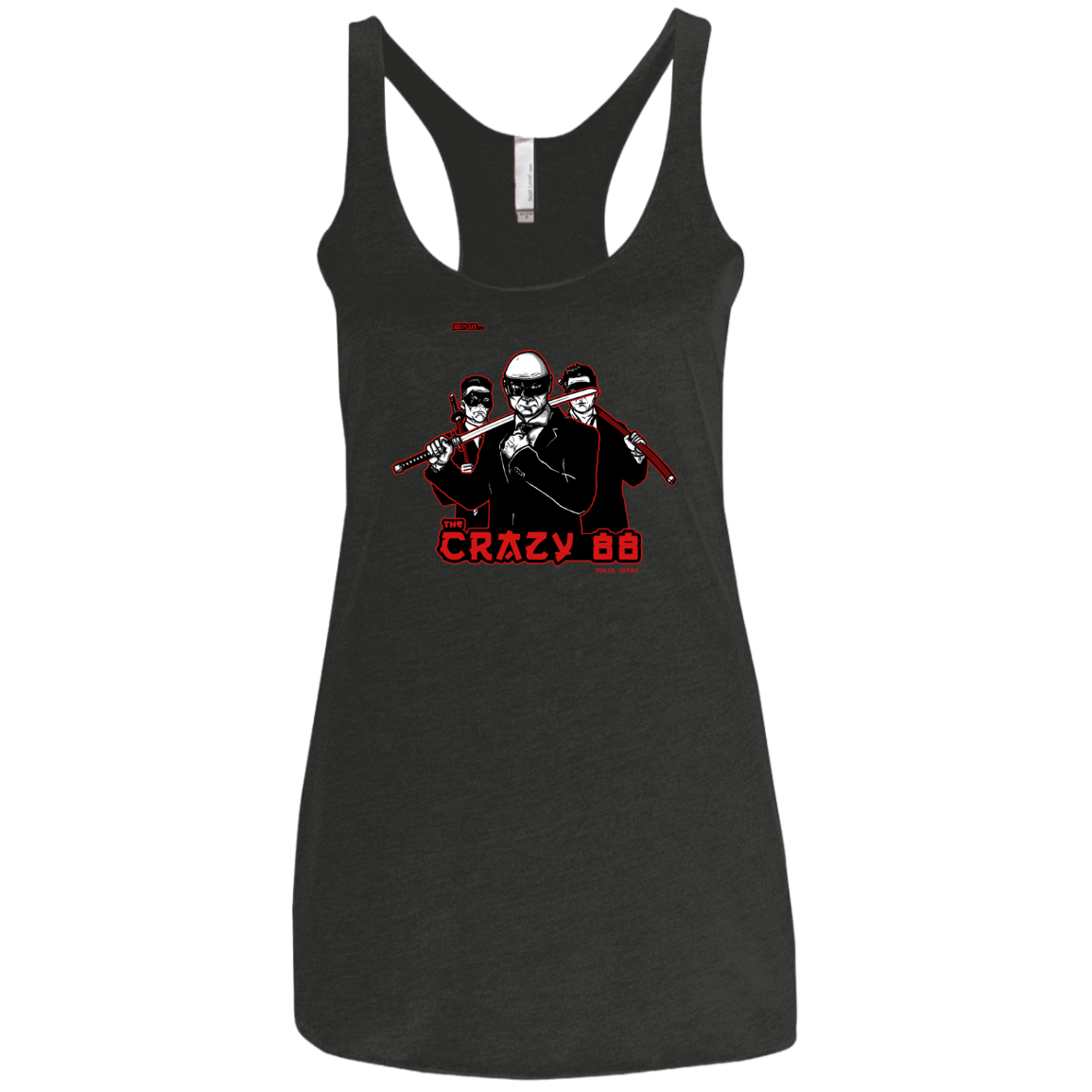 T-Shirts Vintage Black / X-Small Join The Gang Women's Triblend Racerback Tank