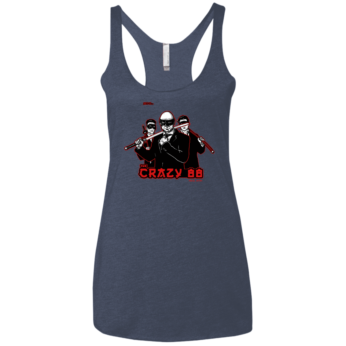 T-Shirts Vintage Navy / X-Small Join The Gang Women's Triblend Racerback Tank