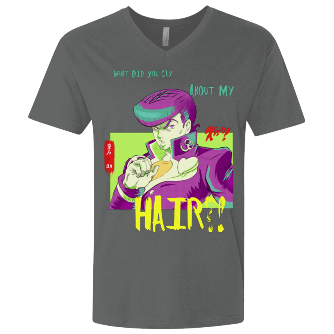 Jojo Josuke Bizarre Adventure Men's Premium V-Neck