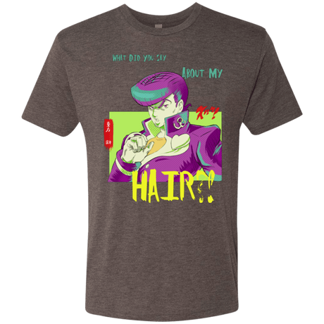 T-Shirts Macchiato / Small Jojo Josuke Bizarre Adventure Men's Triblend T-Shirt