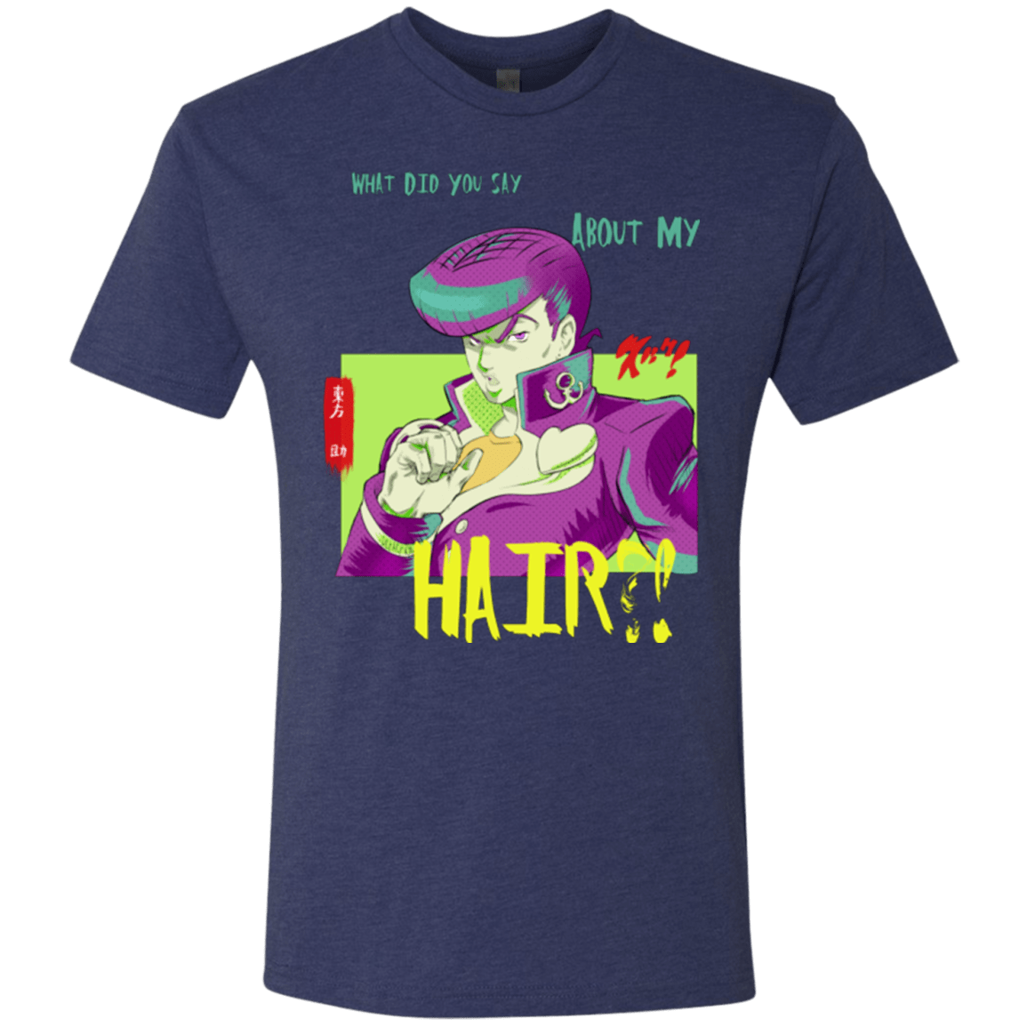 Jojo Josuke Bizarre Adventure Men's Triblend T-Shirt