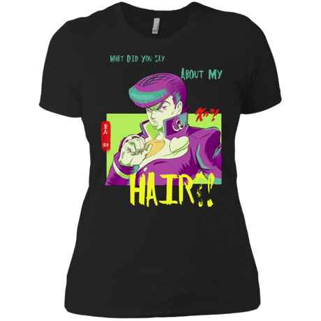 T-Shirts Black / X-Small Jojo Josuke Bizarre Adventure Women's Premium T-Shirt