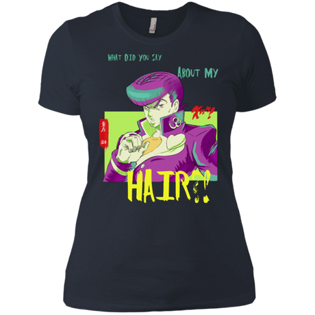 T-Shirts Indigo / X-Small Jojo Josuke Bizarre Adventure Women's Premium T-Shirt