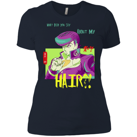 T-Shirts Midnight Navy / X-Small Jojo Josuke Bizarre Adventure Women's Premium T-Shirt