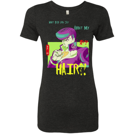 T-Shirts Vintage Black / Small Jojo Josuke Bizarre Adventure Women's Triblend T-Shirt