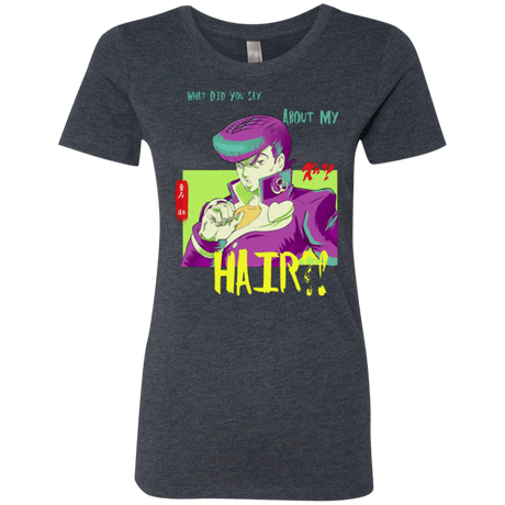 T-Shirts Vintage Navy / Small Jojo Josuke Bizarre Adventure Women's Triblend T-Shirt