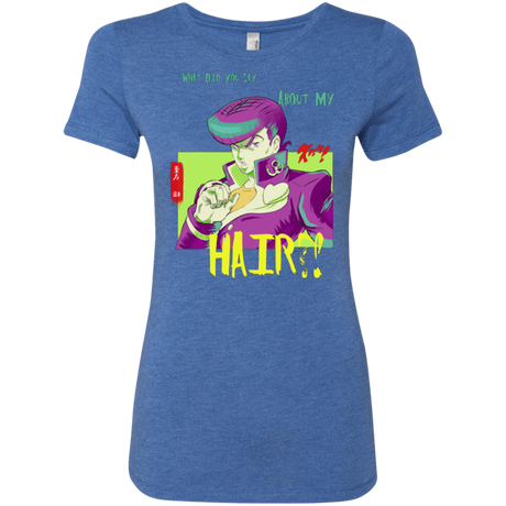 T-Shirts Vintage Royal / Small Jojo Josuke Bizarre Adventure Women's Triblend T-Shirt