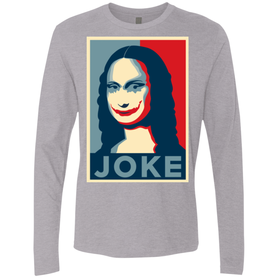 T-Shirts Heather Grey / Small Joke Onda Men's Premium Long Sleeve
