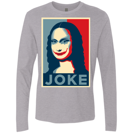 T-Shirts Heather Grey / Small Joke Onda Men's Premium Long Sleeve