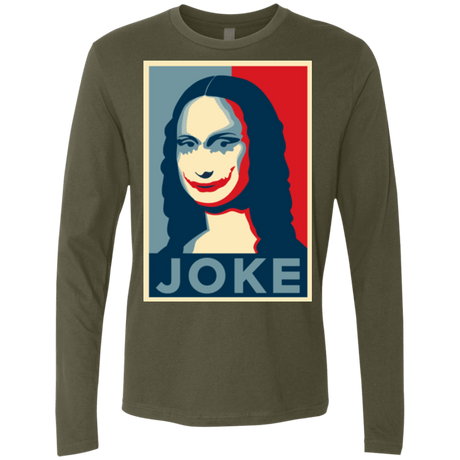 T-Shirts Military Green / Small Joke Onda Men's Premium Long Sleeve