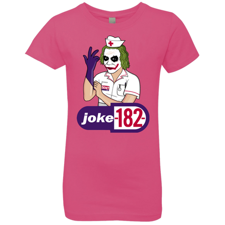 T-Shirts Hot Pink / YXS Joke182 Girls Premium T-Shirt