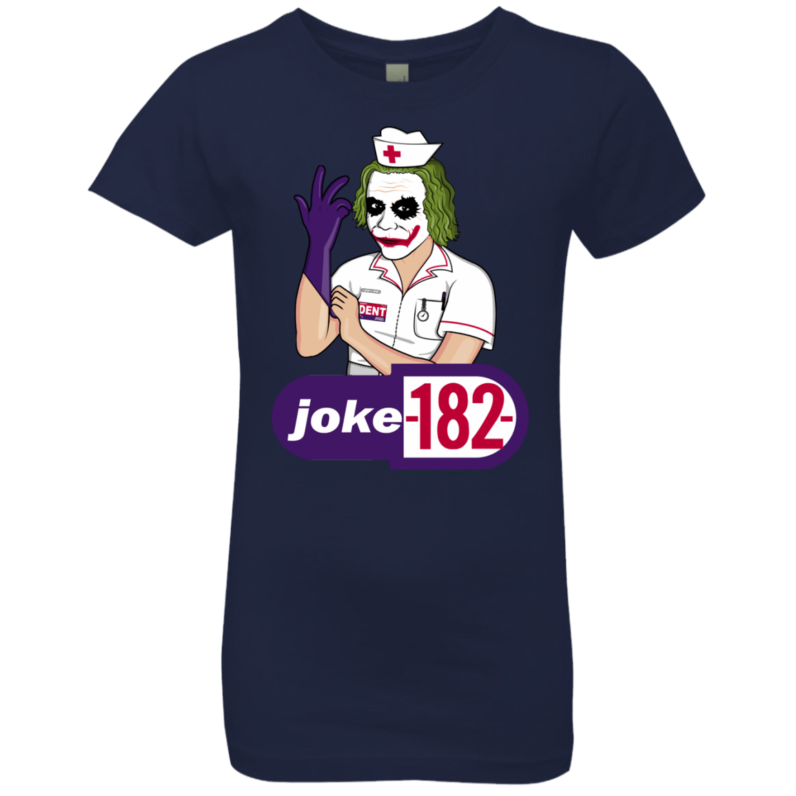 T-Shirts Midnight Navy / YXS Joke182 Girls Premium T-Shirt