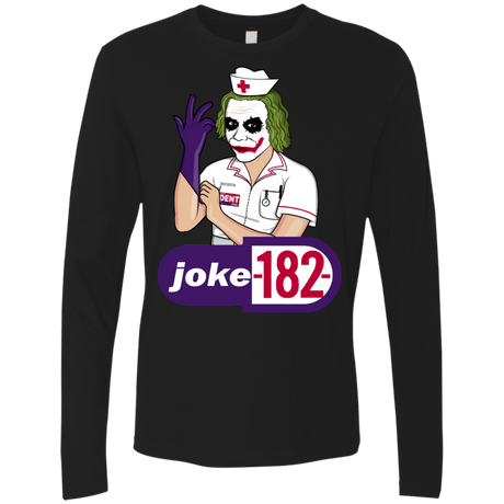 T-Shirts Black / Small Joke182 Men's Premium Long Sleeve