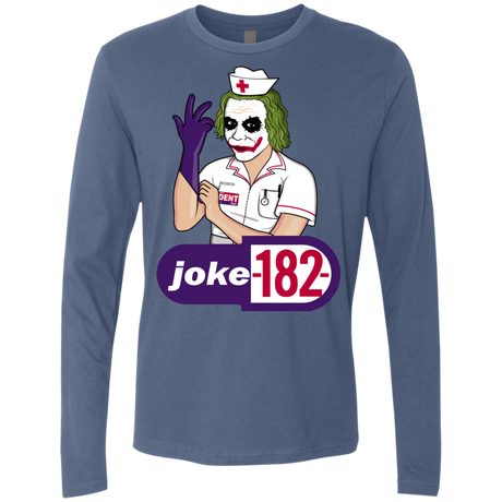 T-Shirts Indigo / Small Joke182 Men's Premium Long Sleeve