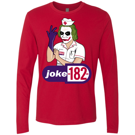 T-Shirts Red / Small Joke182 Men's Premium Long Sleeve