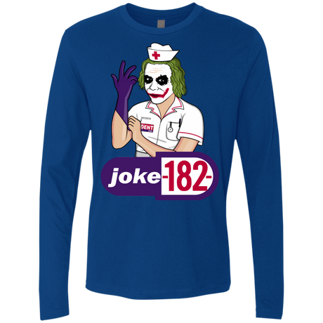 T-Shirts Royal / Small Joke182 Men's Premium Long Sleeve