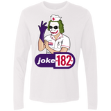 T-Shirts White / Small Joke182 Men's Premium Long Sleeve