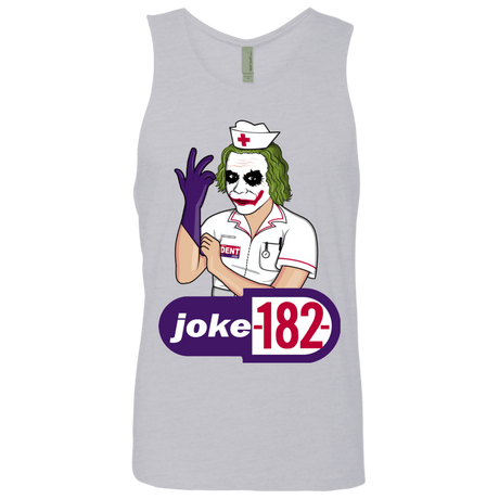 T-Shirts Heather Grey / Small Joke182 Men's Premium Tank Top