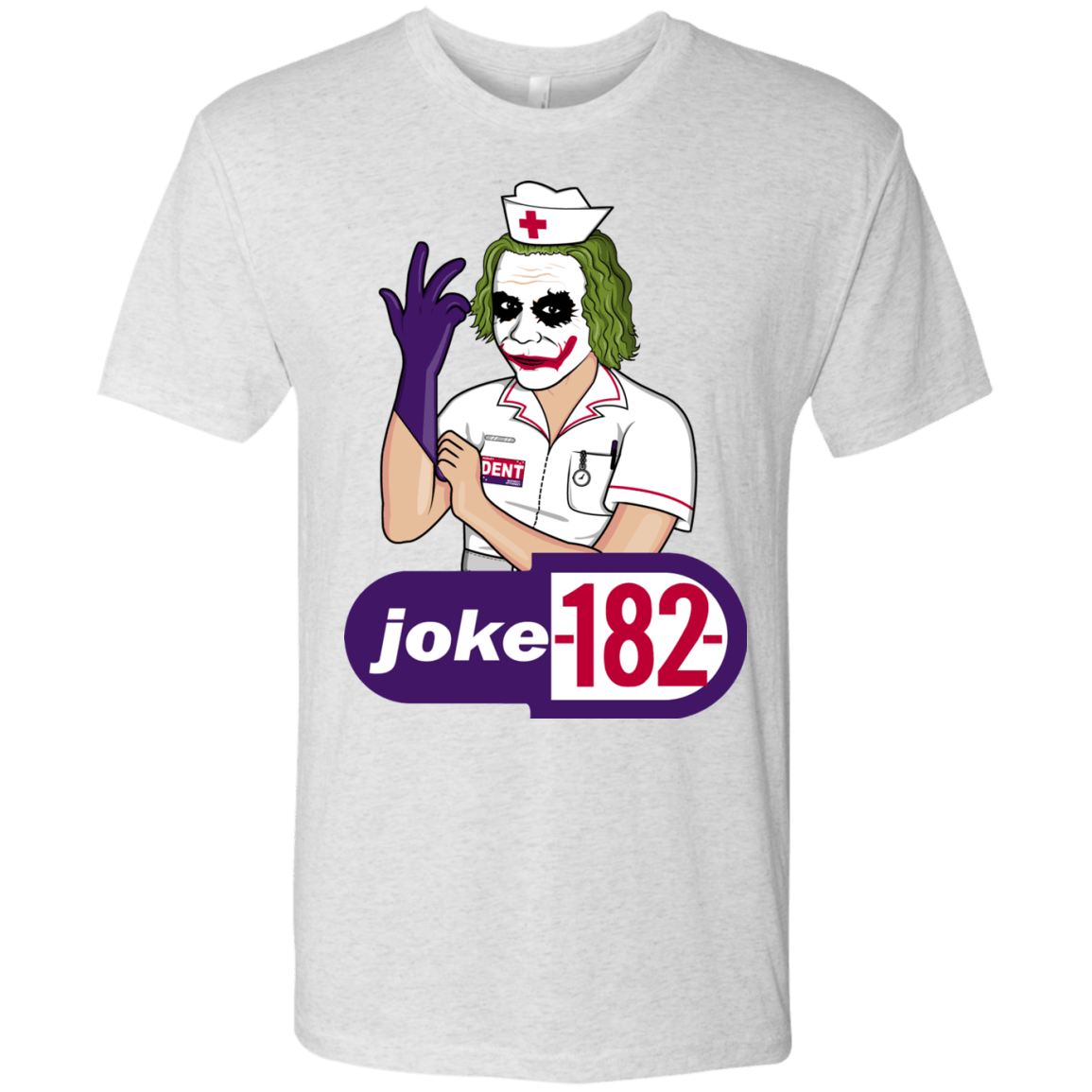 T-Shirts Heather White / Small Joke182 Men's Triblend T-Shirt