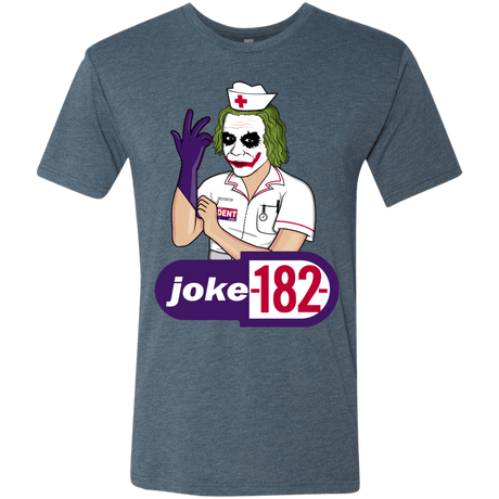 T-Shirts Indigo / Small Joke182 Men's Triblend T-Shirt