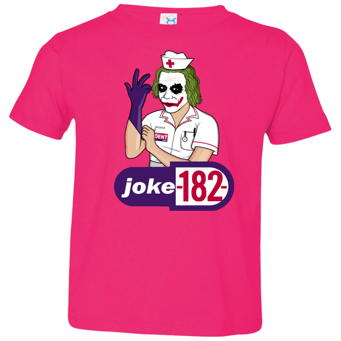 T-Shirts Hot Pink / 2T Joke182 Toddler Premium T-Shirt