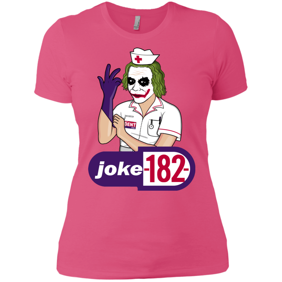 T-Shirts Hot Pink / X-Small Joke182 Women's Premium T-Shirt