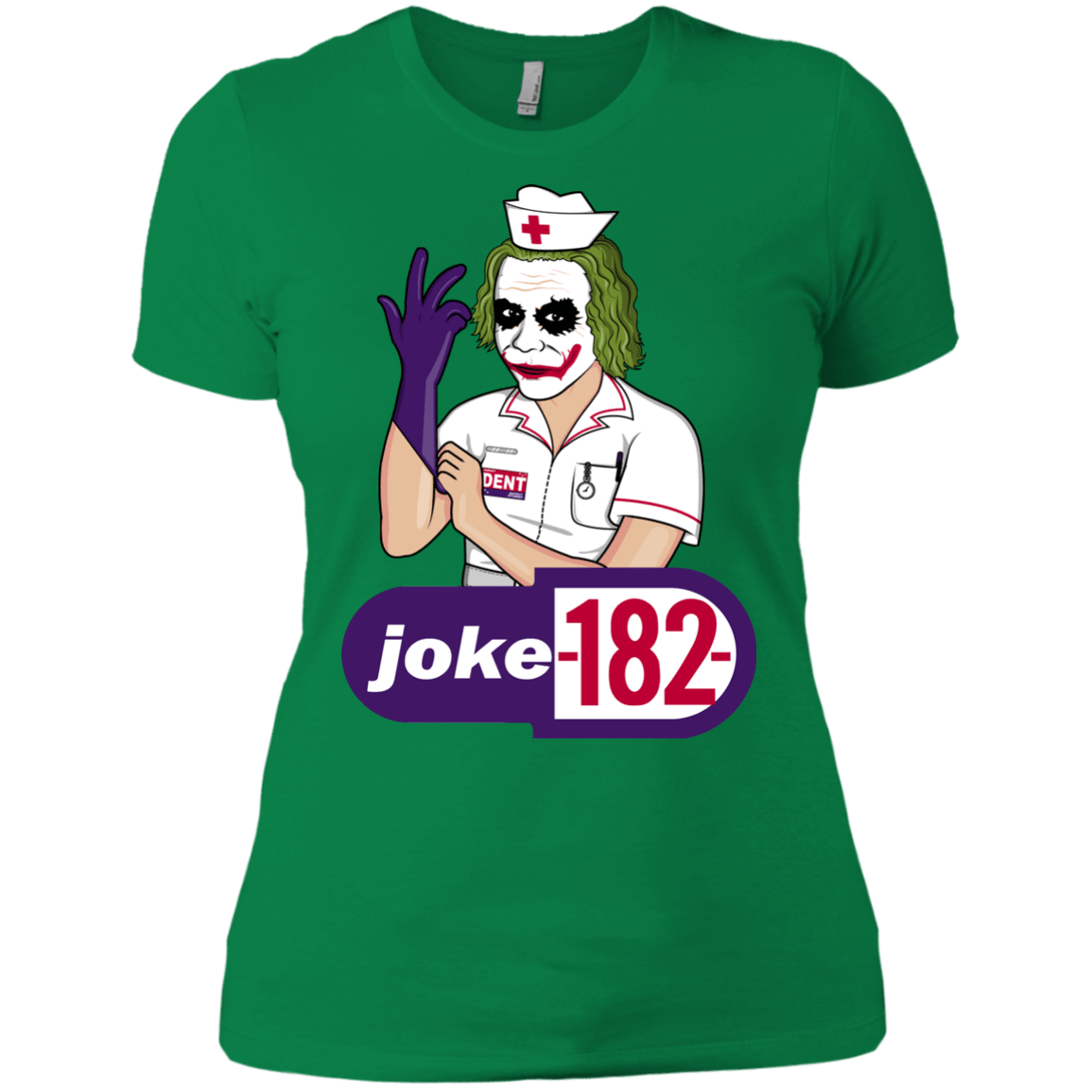 T-Shirts Kelly Green / X-Small Joke182 Women's Premium T-Shirt