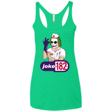 T-Shirts Envy / X-Small Joke182 Women's Triblend Racerback Tank
