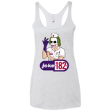 T-Shirts Heather White / X-Small Joke182 Women's Triblend Racerback Tank
