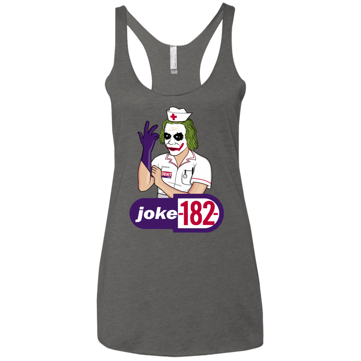 T-Shirts Premium Heather / X-Small Joke182 Women's Triblend Racerback Tank