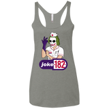 T-Shirts Venetian Grey / X-Small Joke182 Women's Triblend Racerback Tank