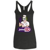 T-Shirts Vintage Black / X-Small Joke182 Women's Triblend Racerback Tank