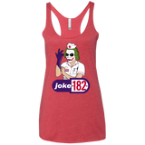 T-Shirts Vintage Red / X-Small Joke182 Women's Triblend Racerback Tank