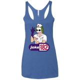 T-Shirts Vintage Royal / X-Small Joke182 Women's Triblend Racerback Tank