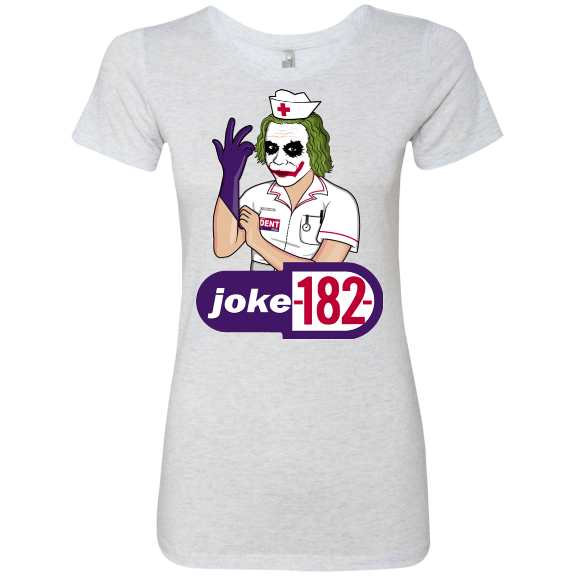 T-Shirts Heather White / Small Joke182 Women's Triblend T-Shirt