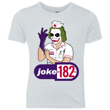 T-Shirts Heather White / YXS Joke182 Youth Triblend T-Shirt