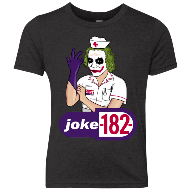 T-Shirts Vintage Black / YXS Joke182 Youth Triblend T-Shirt