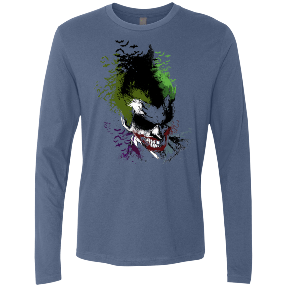 T-Shirts Indigo / Small Joker 2 Men's Premium Long Sleeve